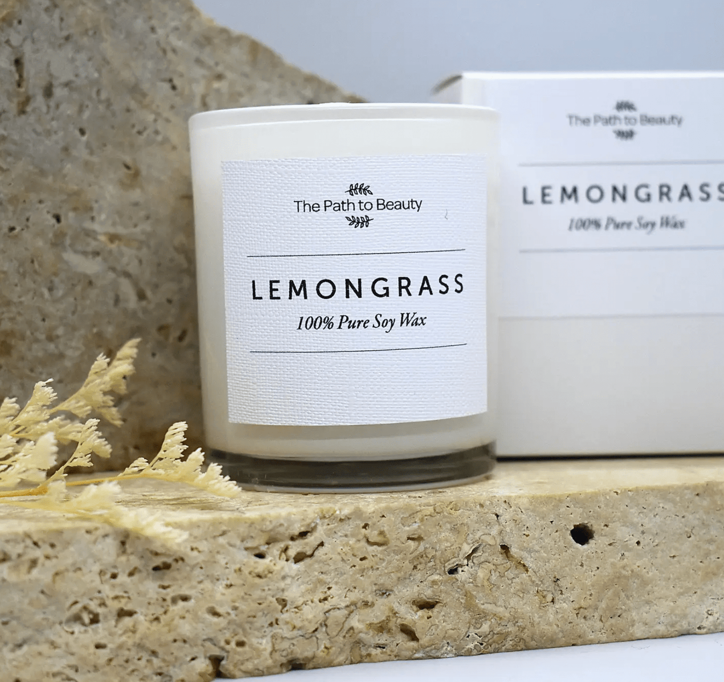 Petite Candle ~ Lemongrass | Premium Gift Box from The Gifting Suite | Australia