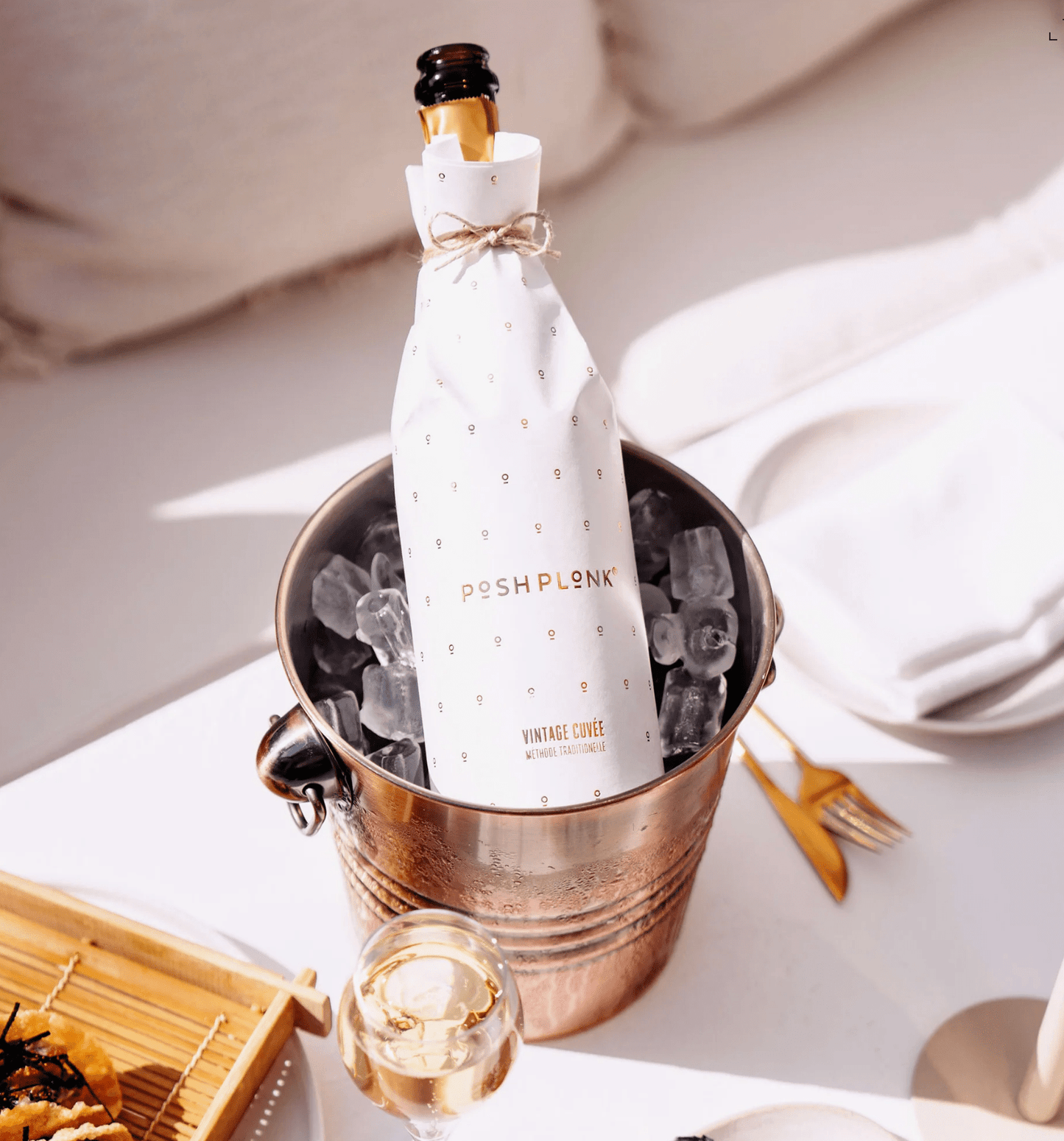 Posh Plonk 2019 Vintage Cuvée Sparkling 750ml – Luxury Australian Wine | Premium Gift Box from The Gifting Suite | Australia