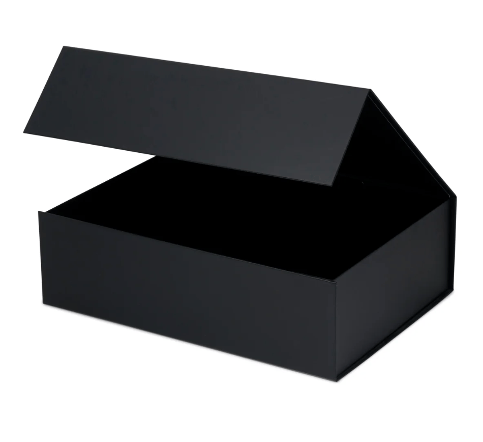 Premium Branded Magnetic Close Gift Box - Black | Premium Gift Box from The Gifting Suite | Australia