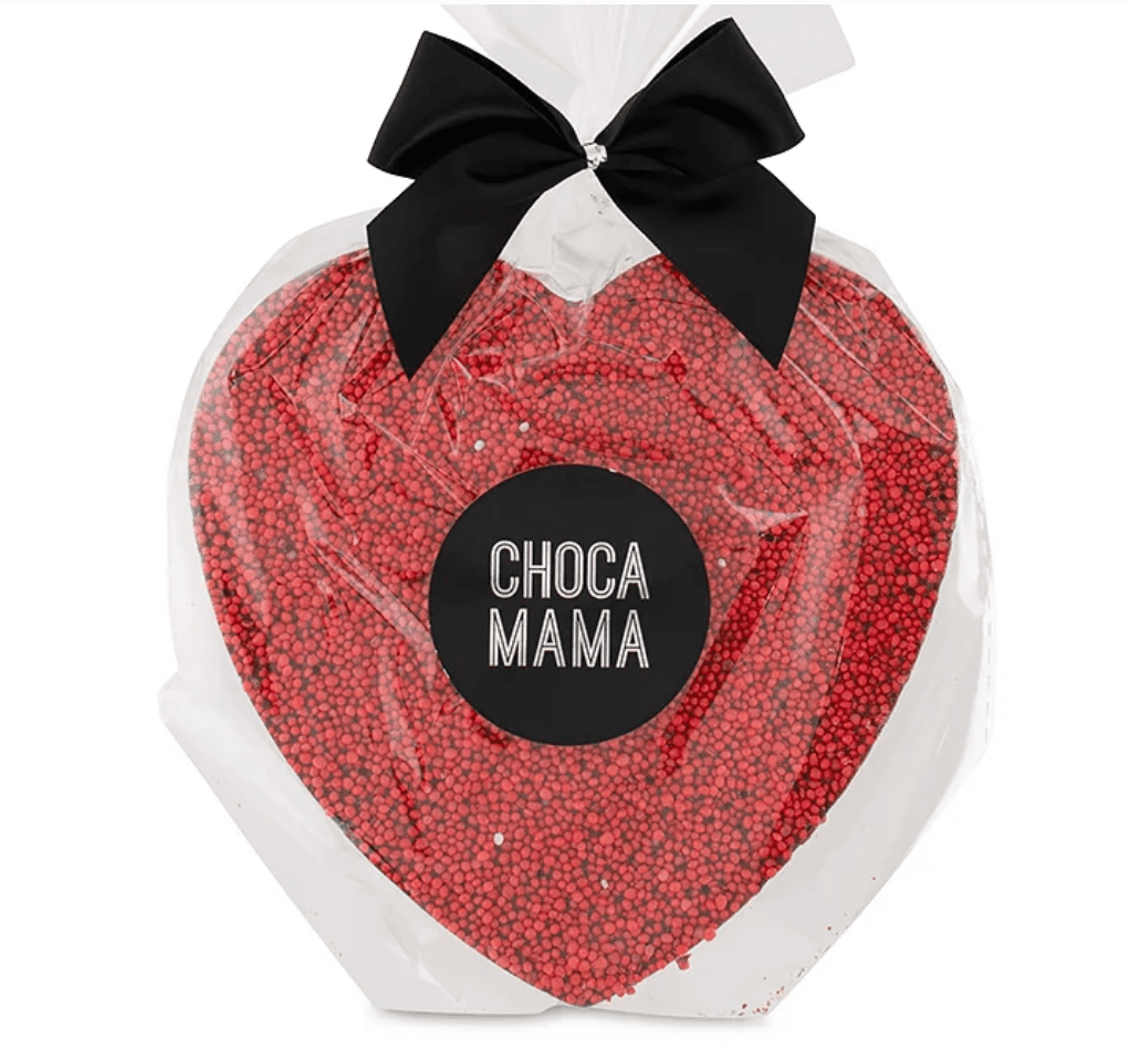 Red Milk Chocolate Heart – 75g | Valentine’s Gift Treat | Premium Gift Box from The Gifting Suite | Australia