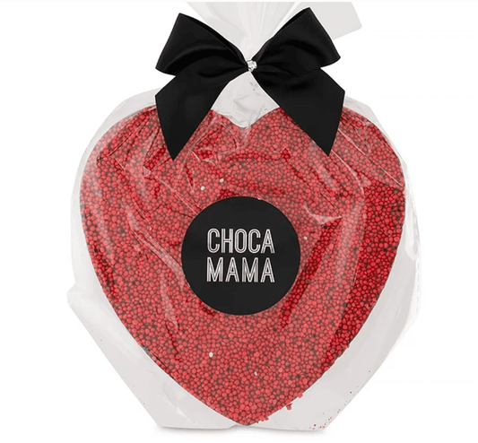 Red Milk Chocolate Heart – 75g | Valentine’s Gift Treat | Premium Gift Box from The Gifting Suite | Australia