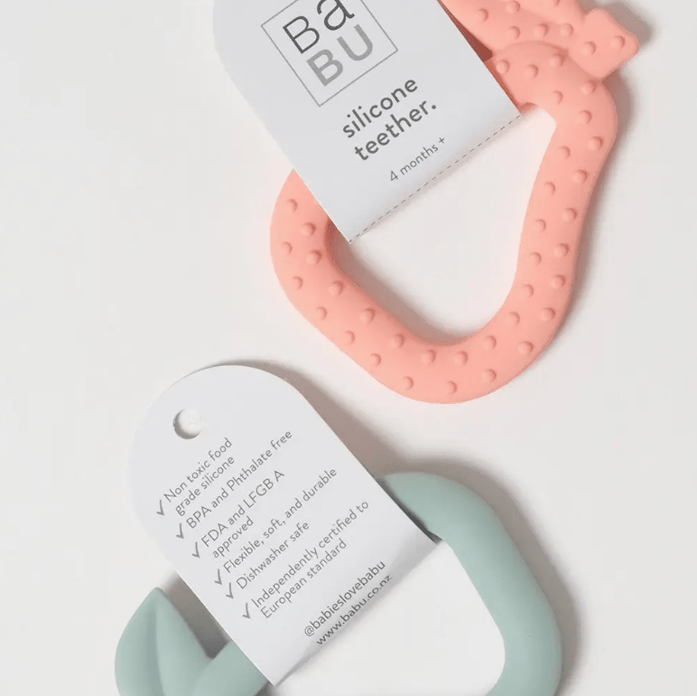 Silicone Baby Teether – Coastal (Food - Grade, BPA - Free) | Premium Gift Box from The Gifting Suite | Australia