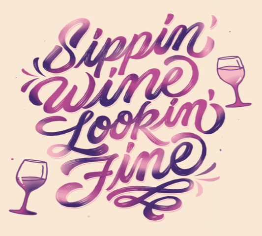 Sippin' Wine Lookin' Fine | Premium Gift Box from The Gifting Suite | Australia