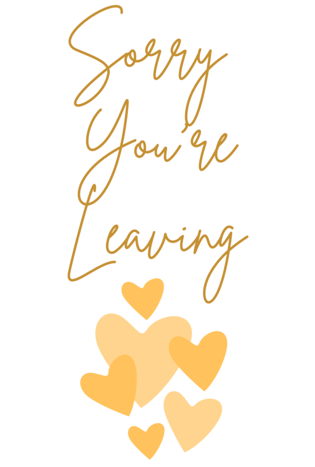 Sorry You're Leaving | Premium Gift Box from The Gifting Suite | Australia