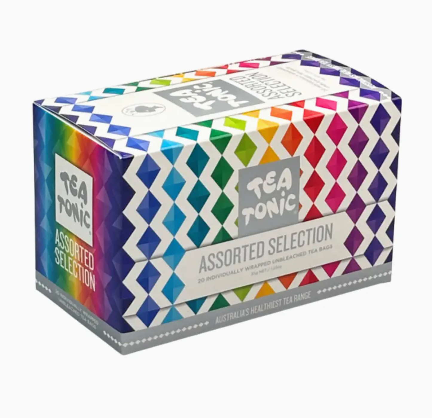 Tea Tonic Sampler Box – 20 Teabags | Premium Gift Box from The Gifting Suite | Australia