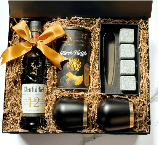 The Gentleman’s Suite – Glenfiddich Whiskey & Luxury Gift Box | The Gifting Suite | Premium Gift Box from The Gifting Suite | Australia