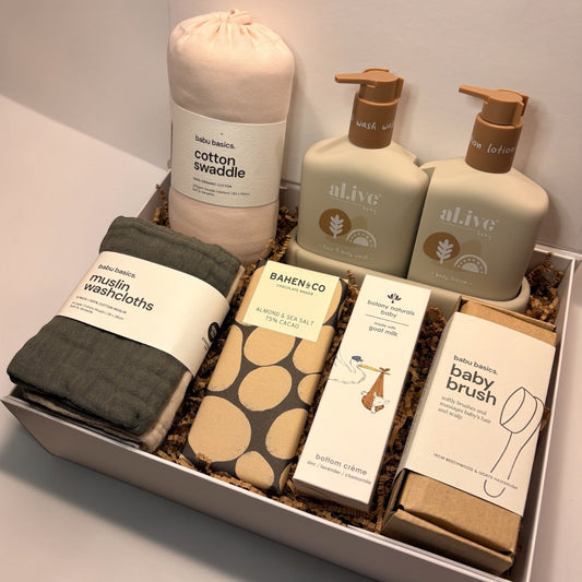 The Little Luxe Arrival | Premium Baby Gift Box Australia | Premium Gift Box from The Gifting Suite | Australia