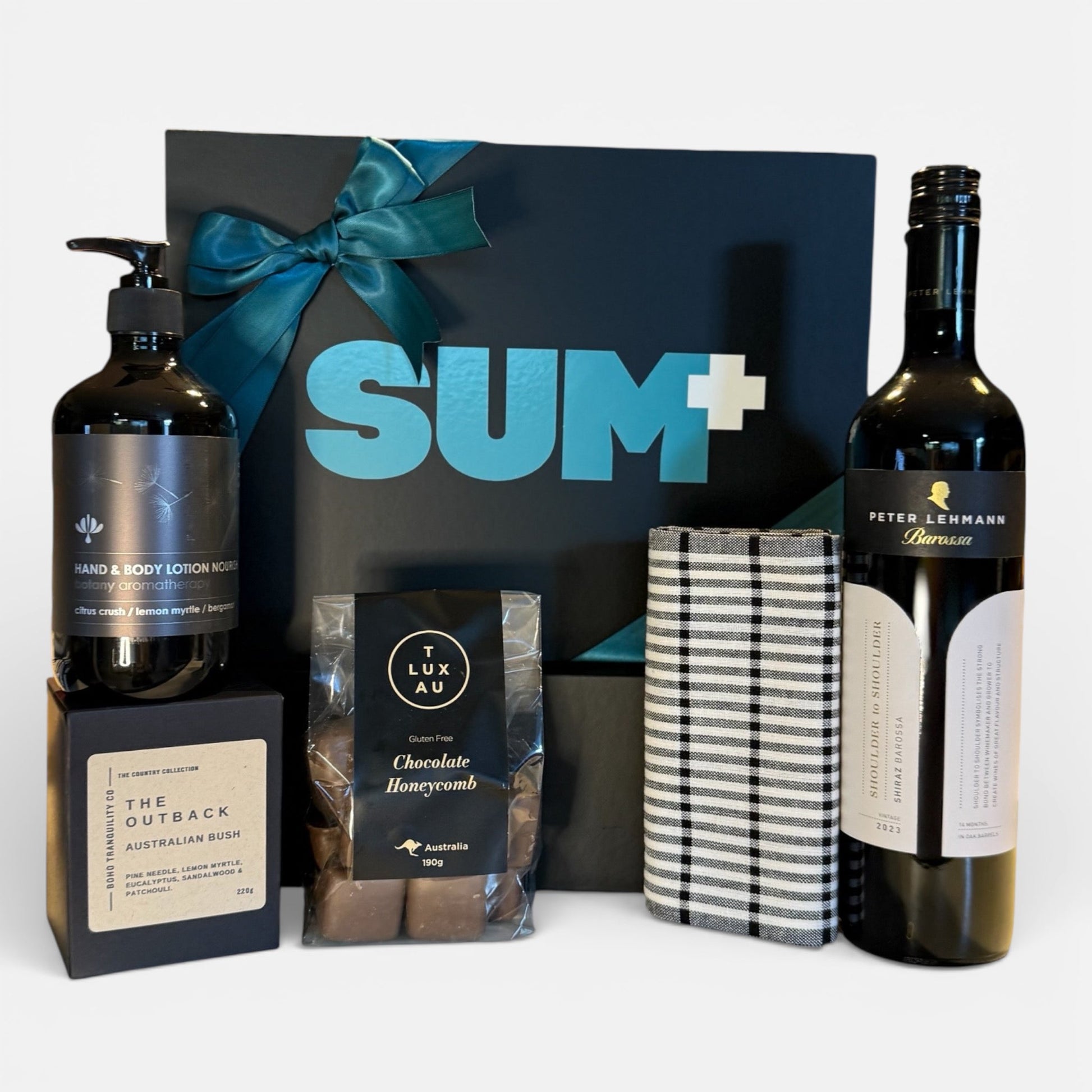The Signature Shiraz & Home Luxe Box – SUM+ | Premium Gift Box from The Gifting Suite | Australia