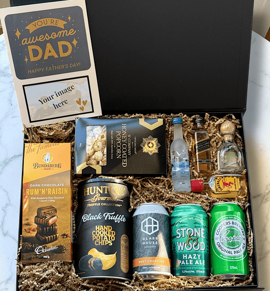 The Weekender Gift Hamper – Drinks, Snacks & Relaxation | Premium Gift Box from The Gifting Suite | Australia