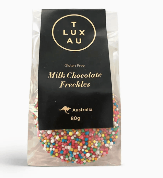 TLUXAU Milk Chocolate Freckles 80g | Premium Gift Box from The Gifting Suite | Australia