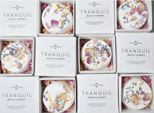 TRANQUIL Single Shower Steamers | Premium Gift Box from The Gifting Suite | Australia