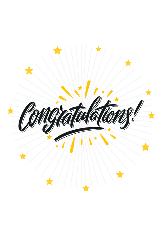 Congratulations