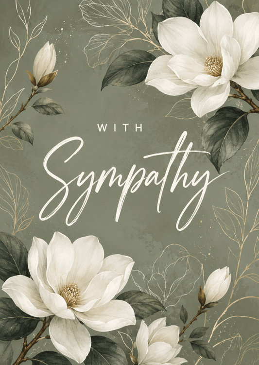 With Sympathy Card | Premium Gift Box from The Gifting Suite | Australia