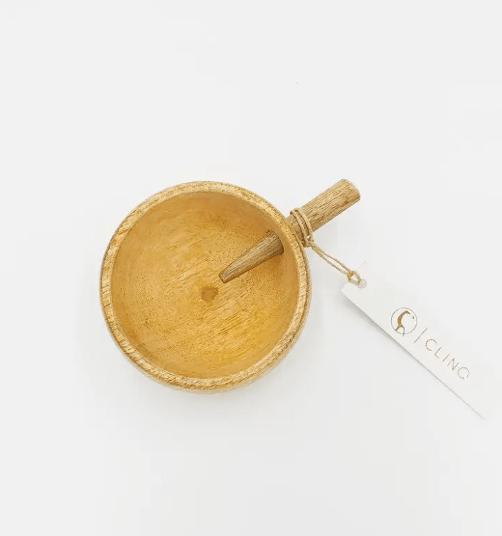 Wooden Dipping Bowl with Handle | Premium Gift Box from The Gifting Suite | Australia